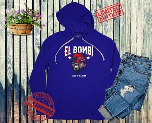 Adolis García El Bombi T-Shirt, Texas - MLBPA Licensed