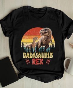 Dinosaur Rex Vintage Dadasaurus Tee, Dad Father Gifts Shirt, Daddy Shirt, Dinosaur Party Shirt, Dino Dad, Dadasaurus Shirt
