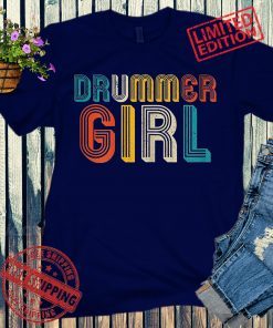 Drummer Girl Tee Shirt