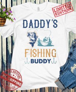 Fathers Day Gift, Fishing Shirt or Onesie, Matching Family Fishing Shirts Daddys Little Fishing Buddy Daddy Fishing Shirt Gift from Kids