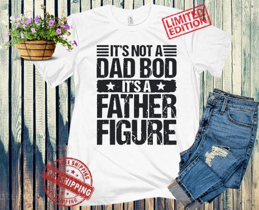 It's Not A Dad Bod It's A Father Figure Funny Fathers Day 2021 T-Shirts