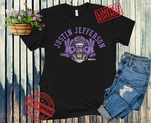 Justin Jefferson The Griddy Apparel T-Shirt - NFLPA Licensed