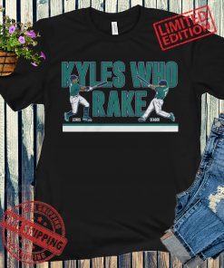 Lewis & Seager Kyles Who Rake Baseball Shirt