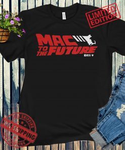 Mac to the Future Mac Jones Football T-shirt