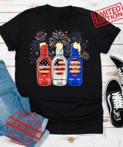 Personalized American Flag Beer Dad Papa Great Papa 2021 Tee Shirt, Fathers Day Gift Shirt, 4th of July Love Gift
