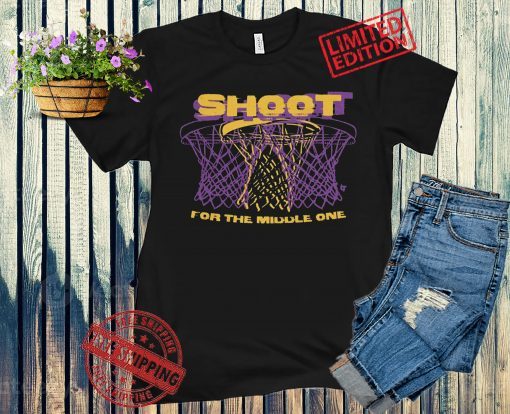 Shoot For The Middle One Shirt L.A Basketball
