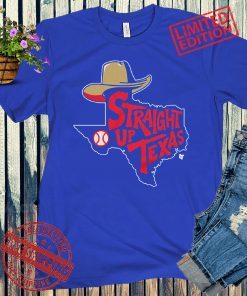Straight Up Texas Baseball Apparel Shirt