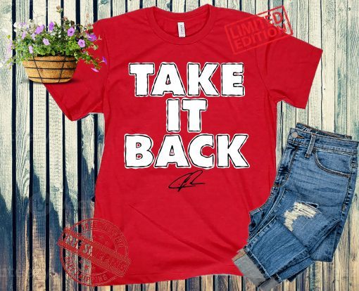 Take It Back Shirt, Chris Jones - NFLPA Licensed
