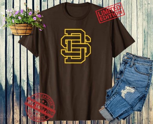 Vintage San Diego SD Home Monogram Game Day Padre Gift Unisex Shirt