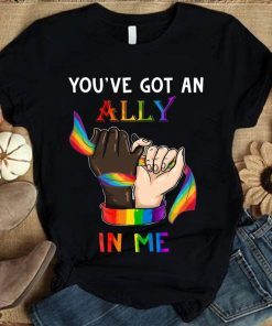 You are got an Ally In Me Lgbt Pride Shirt, Gay Pride LGBT Lesbian Shirt