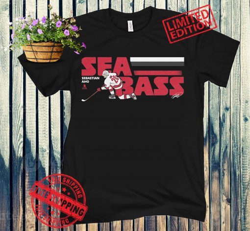 Sebastian Aho Sea Bass Shirt Carolina Hockey
