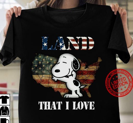 Snoopy Land That I Love Gift T-Shirt