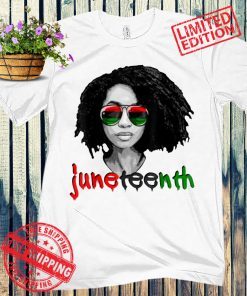 Women's Black Queen Afro Unapologetically Dope - Melanin Girl Art T-Shirt