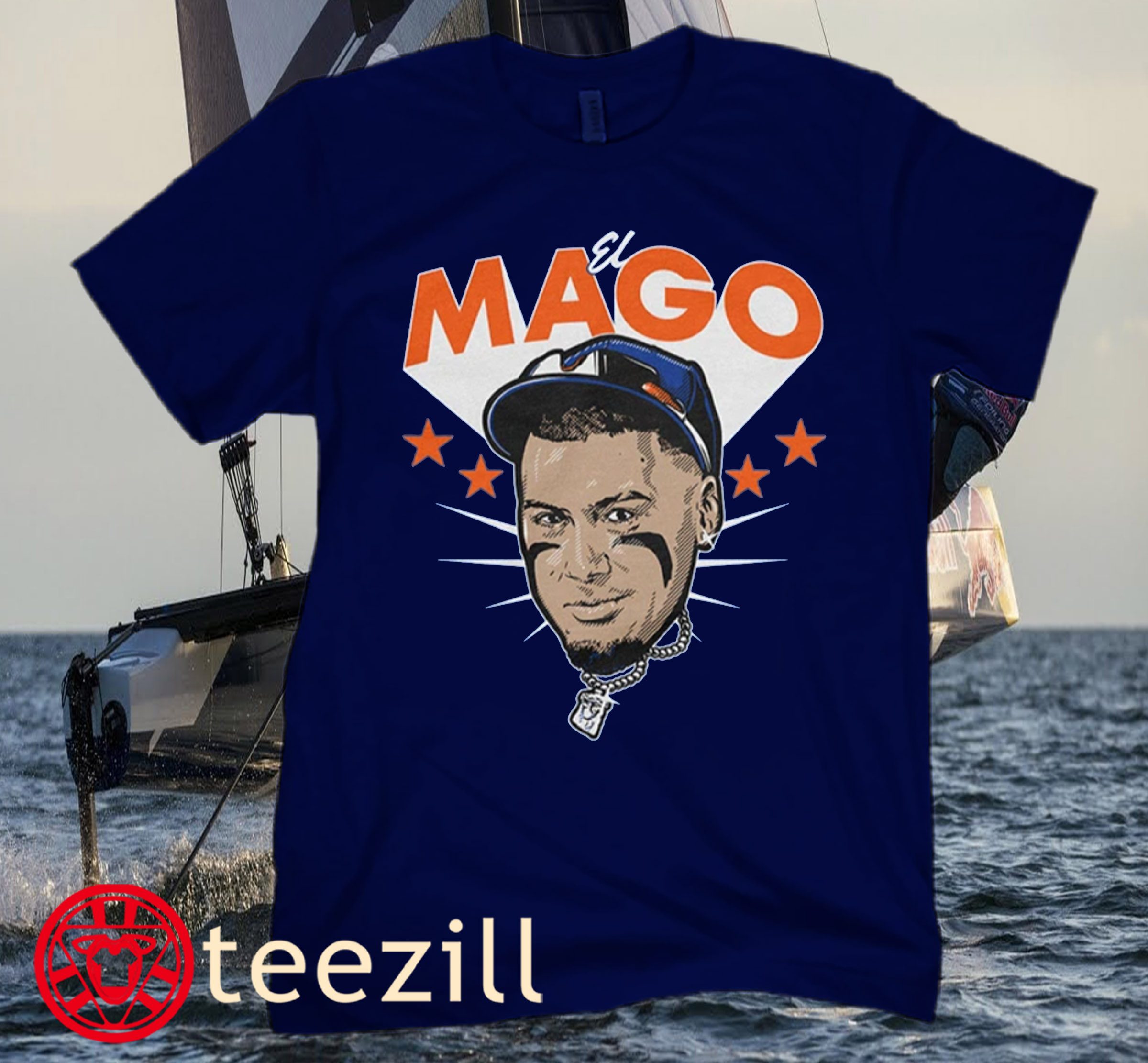 Javier Baez El Mago Chicago Premium TShirt