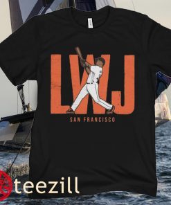 LaMonte Wade Jr. LWJ Baseball San Francisco Tshirt