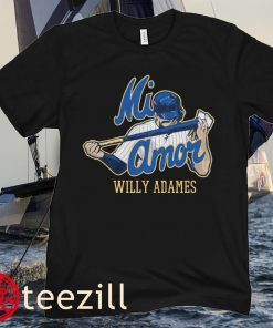 MI AMOR Willy Adames Baseball Shirt