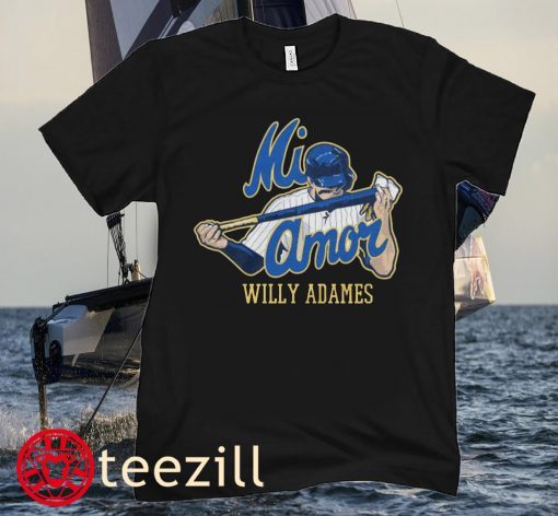 MI AMOR Willy Adames Baseball Shirt