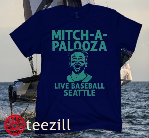 MITCH-A-PALOOZA LIVE BASEBALL SEATTLE TEE SHIRT