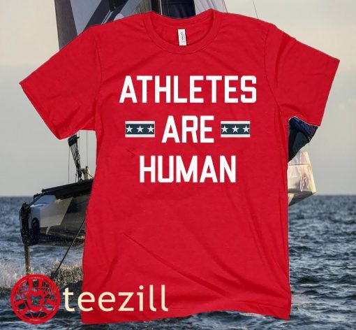 Mental Health Athletes Are Human Premium Tee Shirt