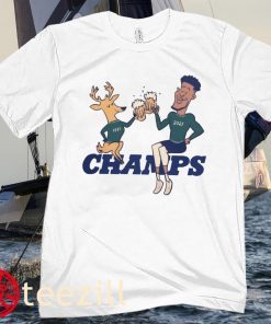 Milwaukee Bucks Cheers To The Deer Champs Tee Shirt
