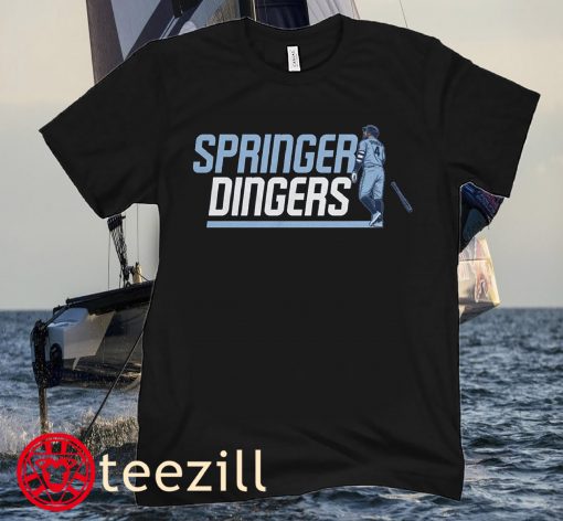 AL Player George Springer Dingers In Toronto Shirt