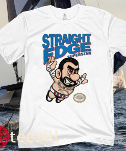 CM Punk Super Mario Straight Edge Superstar Shirt
