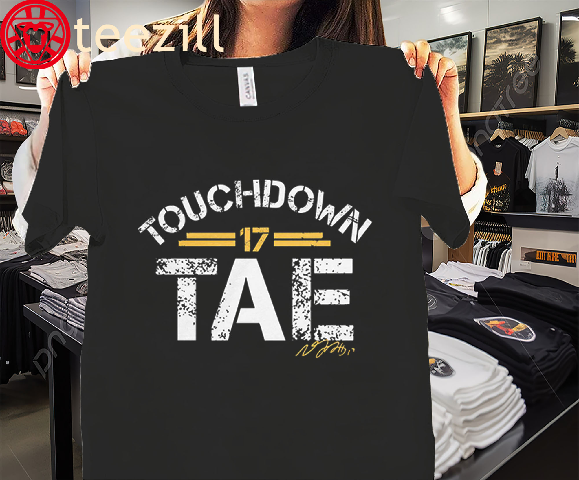 Davante Adams 17 Touchdown Tae Football Shirt