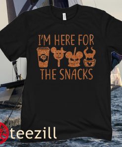 I’m here for the snacks uniex shirt