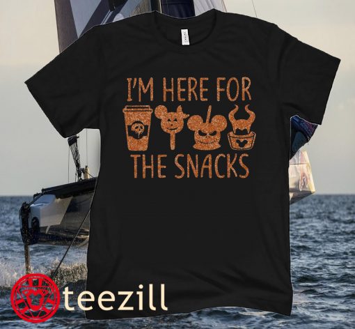 I’m here for the snacks uniex shirt