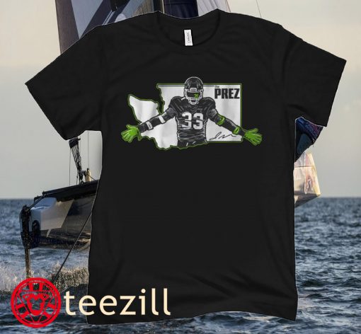 Jamal Adams- Prez Seahawks Football T-Shirt
