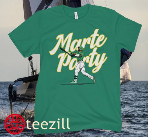 Marte Party All Oakland Athletics Tee Shirt