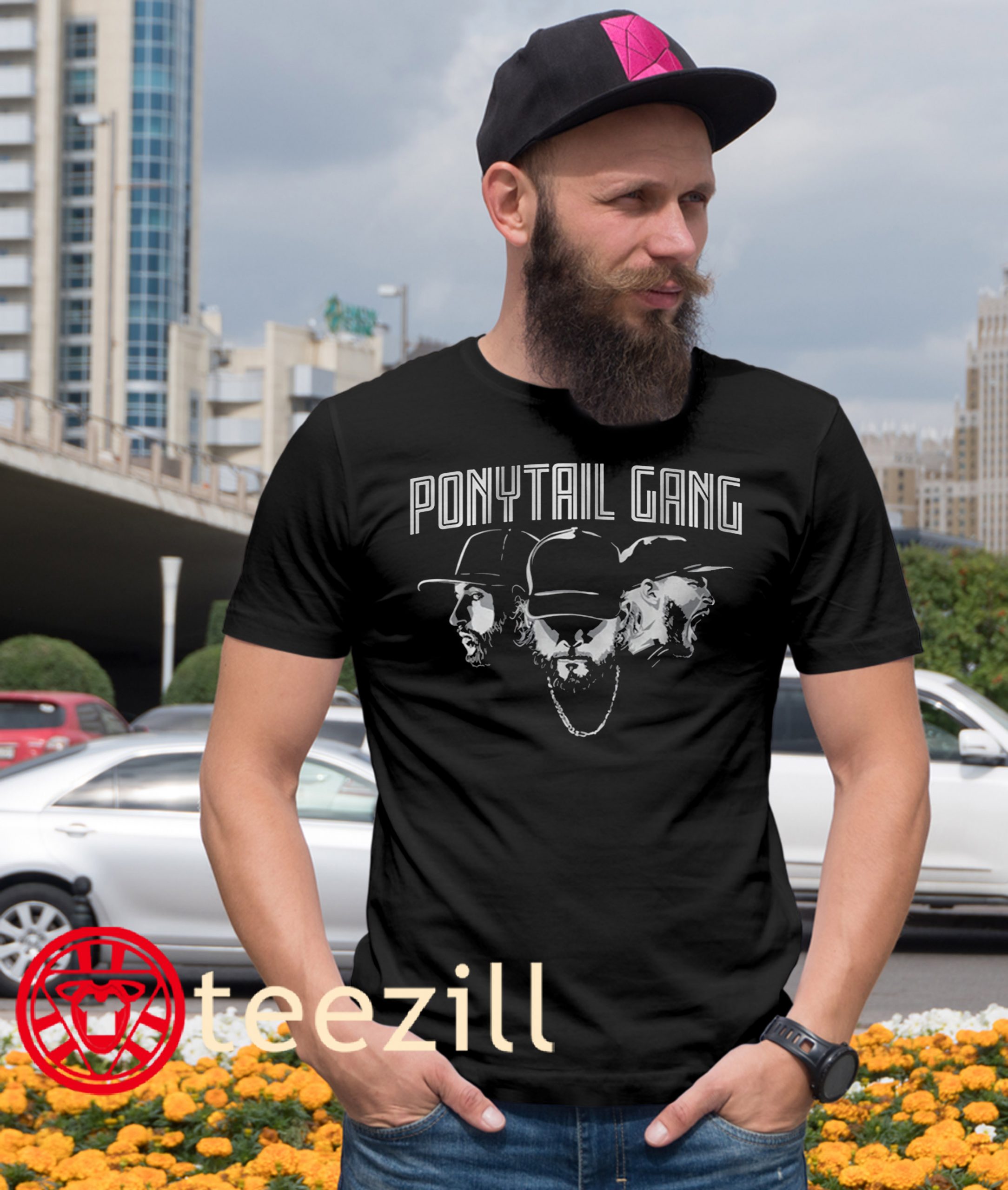 Official Ponytail Gang, Kopech Kimbrel And Hendriks T-Shirt - teezill