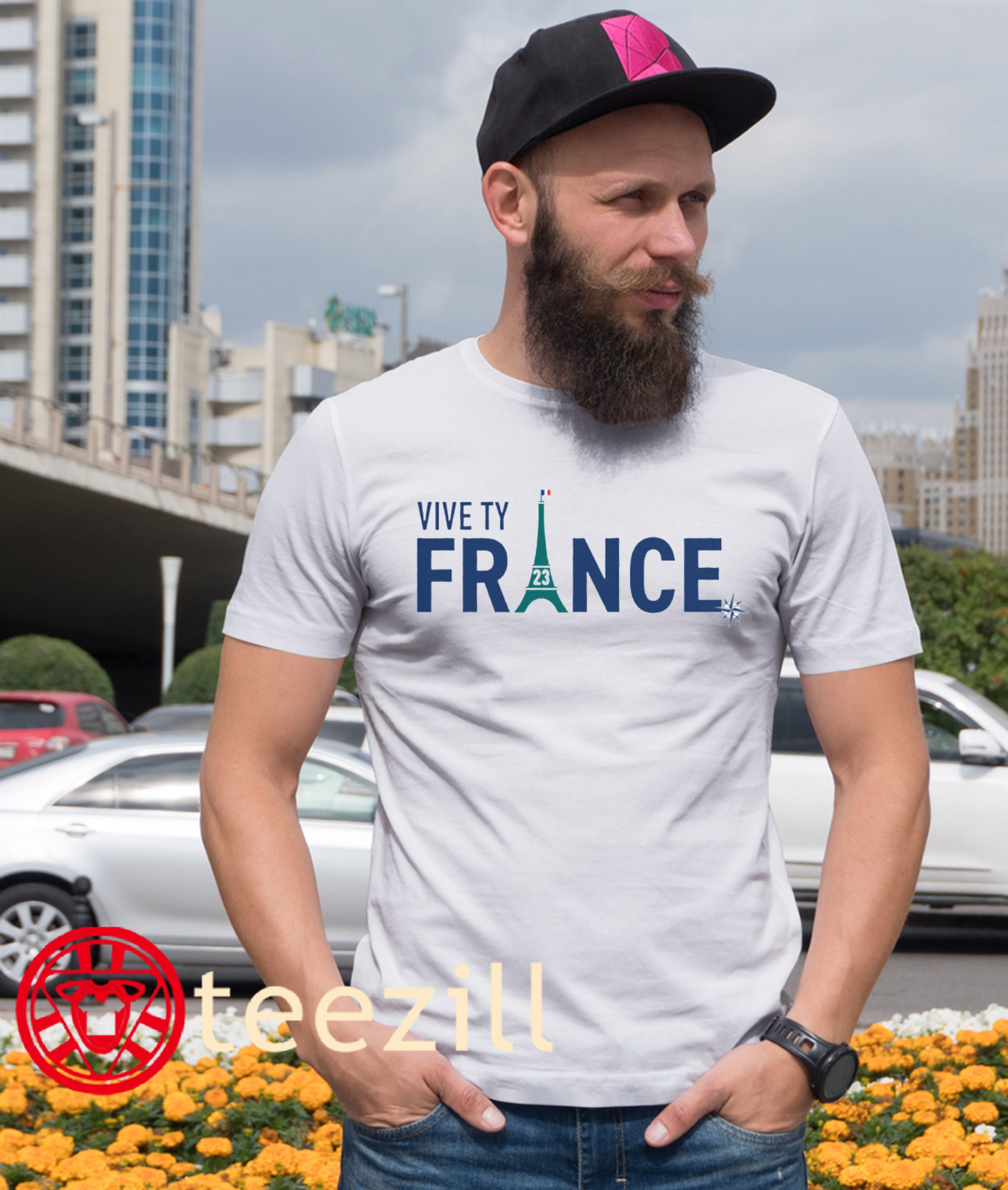 South of France Night - Vive Ty France Shirts - teezill