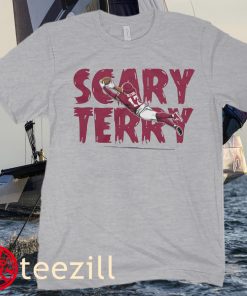 TERRY MCLAURIN SCARY TERRY FOOTBALL SHIRT