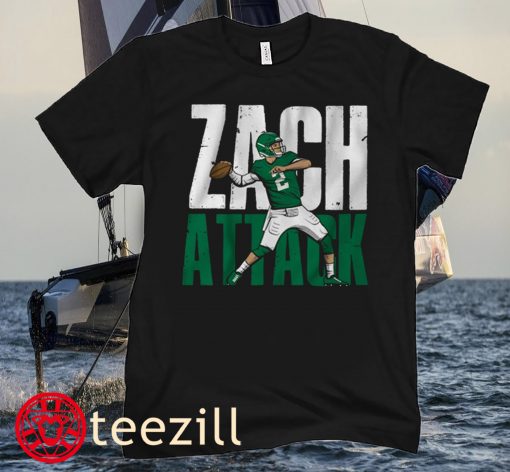 Zach Wilson- Zach Attack Football T-Shirt