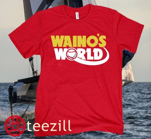 Adam Wainwright- Waino's World Shirt St. Louis Baseball
