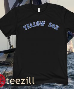 Boston Red Sox Apparel Yellow Sox Shirt