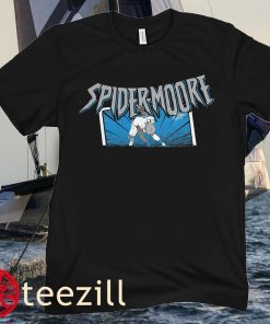 DJ Moore Spider-Moore Carolina Shirts