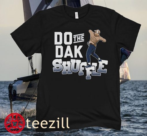 Dak Prescott Do The Dak Shuffle T-Shirt Dallas Cowboys Football