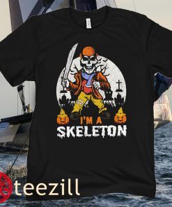 I Am a Skeleton Halloween Unisex Shirt