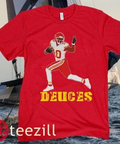 Kansas City Tyreek Hill Deuces Celebration Classic T-Shirt