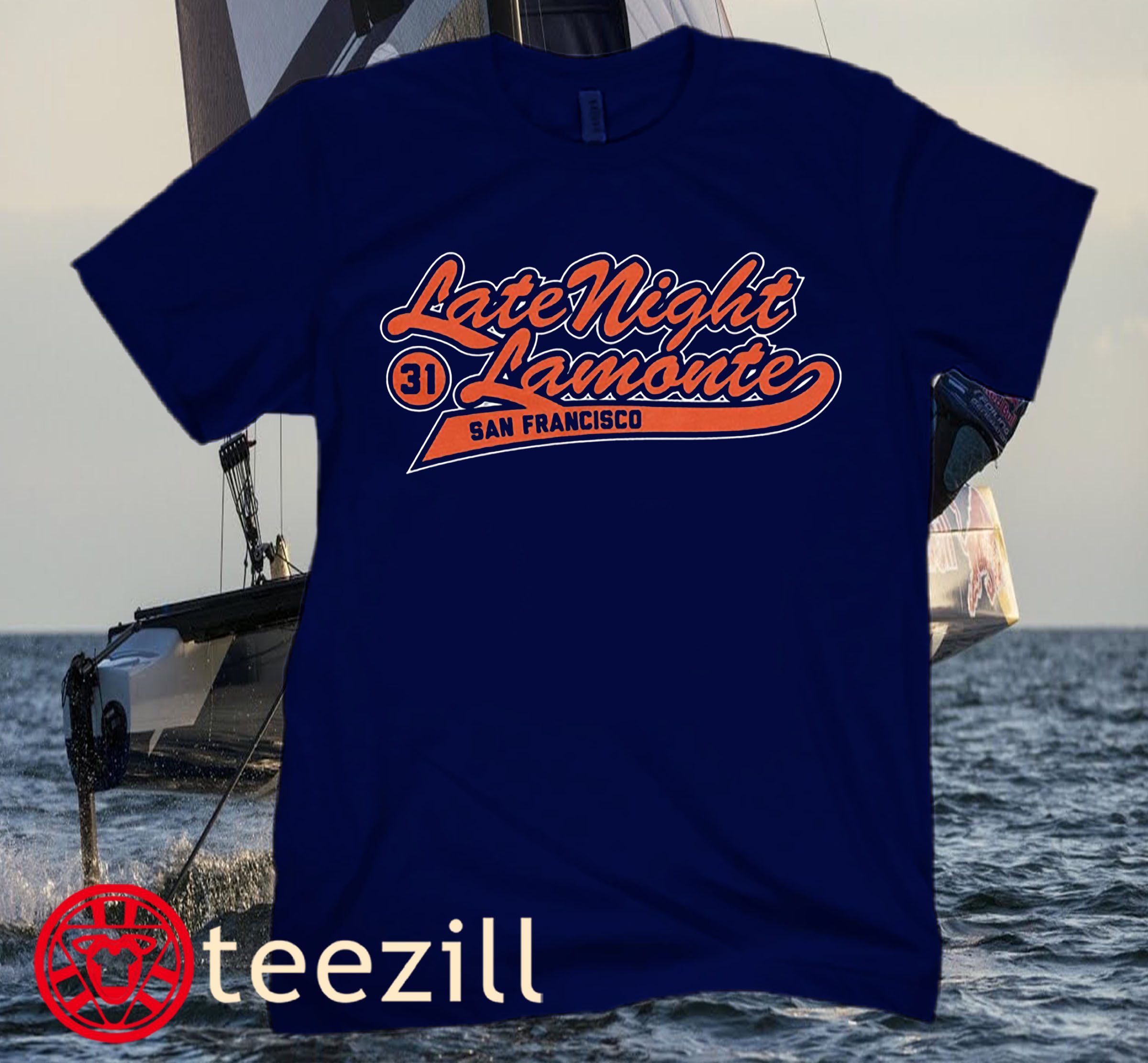 LaMonte Wade Jr. Late Night Lamonte T-Shirt San Francisco Giants