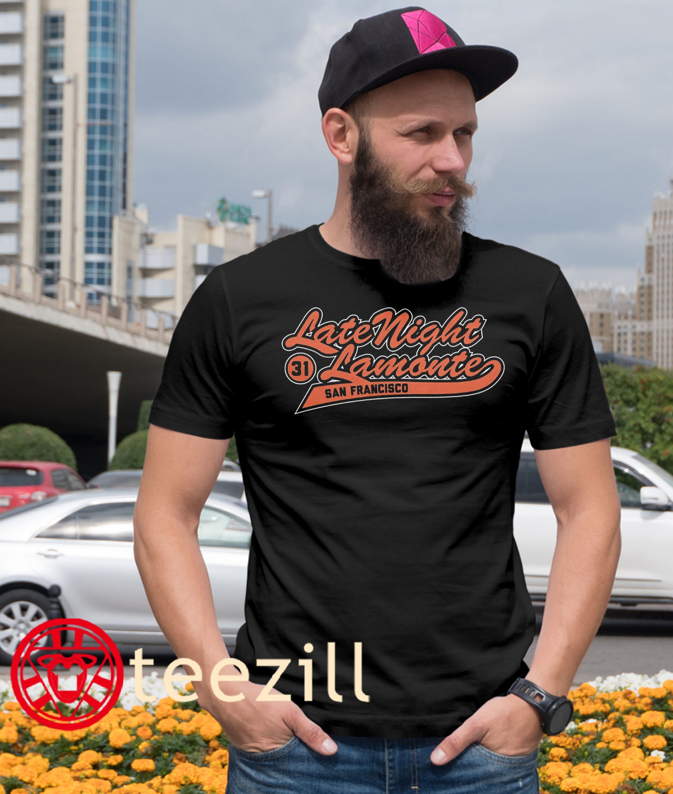 LaMonte Wade Jr. Late Night Lamonte T-Shirt San Francisco Giants - Image 3