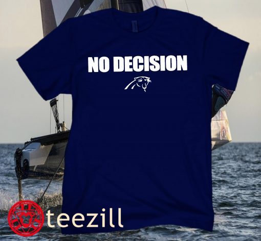 Logo Carolina Panthers No Decision T-Shirt