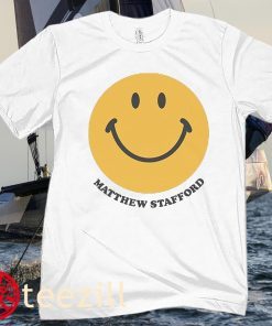 Matthew Stafford Smiles Football T-Shirt