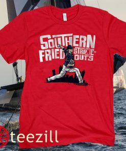 Max Fried Southern Fried Strikeouts Baseball Shirt