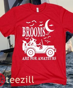 Off Road Witch Broom Are For Amateurs Shirt Off Roads Funny Halloween Shirt