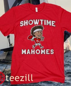 Patrick Mahomes Showtime Kids Shirt Kansas City Chiefs