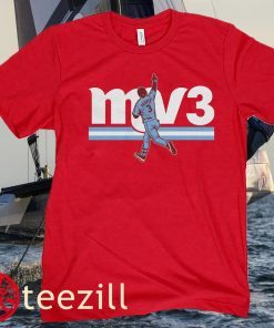Philadelphia MV3 Tee Shirt Bryce Harper MVP