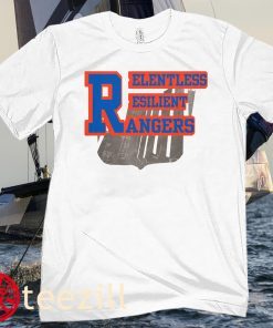 Relentless Resilient Rangers T-Shirt New York Rangers